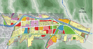 欒川縣城東新區(qū)控制性詳細規(guī)劃-總體規(guī)劃圖